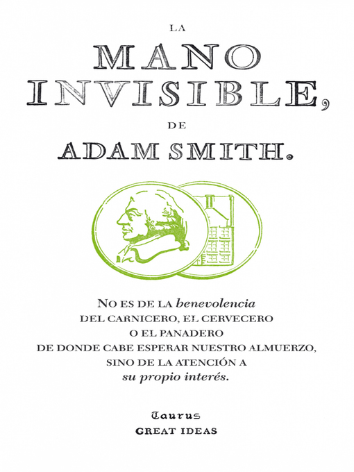 Cover image for La mano invisible (Serie Great Ideas)